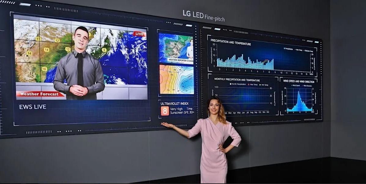 LG présente sa technologie d'affichage améliorant la qualité de vie lors de l'ISE