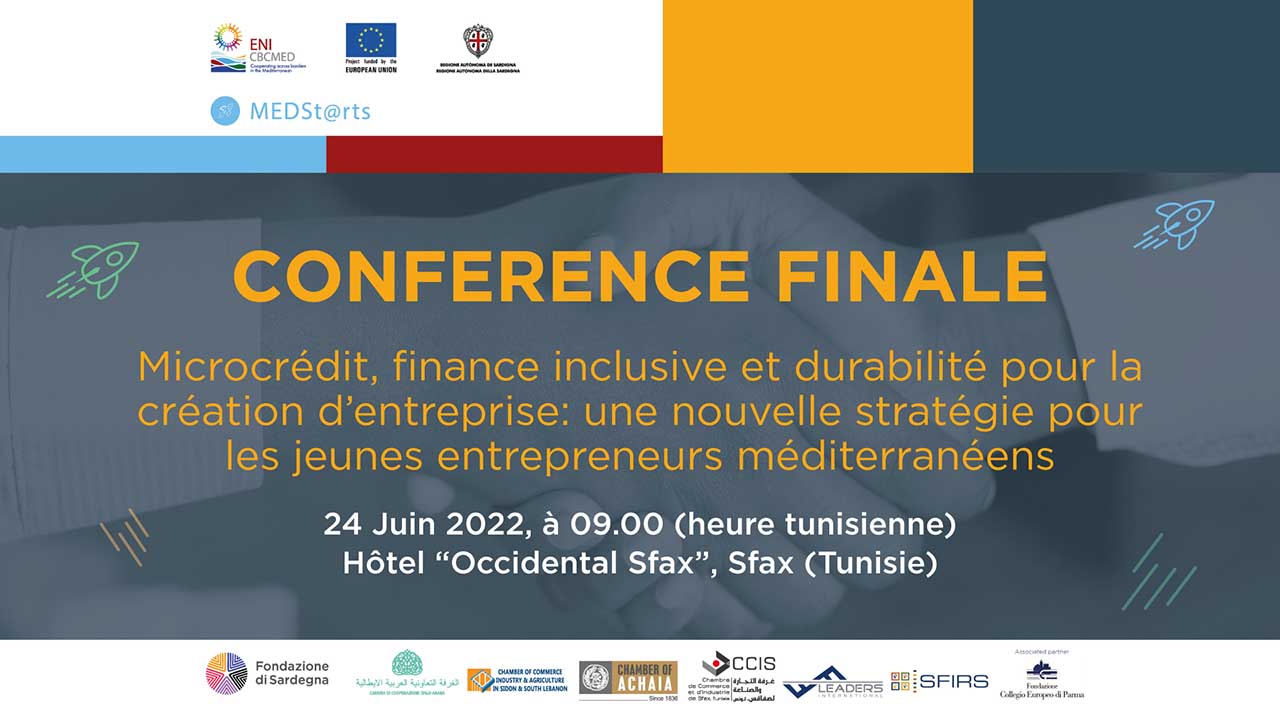 La Chambre de Commerce et d'Industrie de Sfax organise la conférence finale du projet MEDST@rts, le vendredi 24 juin 2022