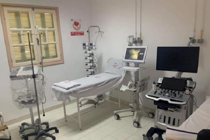 وحدة علاج قصور القلب بقسم القلب بالمستشفى الجامعي الهادي شاكر
