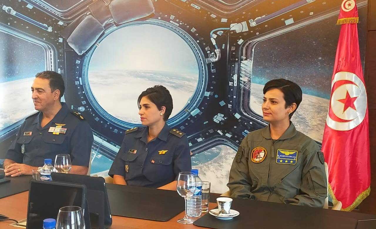جميعهن قائدات طائرة مقاتلة: الكشف عن المترشحات لمهمة أول رائدة فضاء تونسية  إفريقية ورسالة من محطة