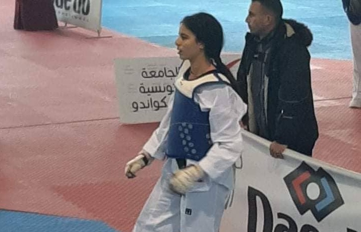 صفاقس : لاعبة التايكواندو.. نبراس عيوني تحصد الفضية بحصولها على المرتبة الثانية