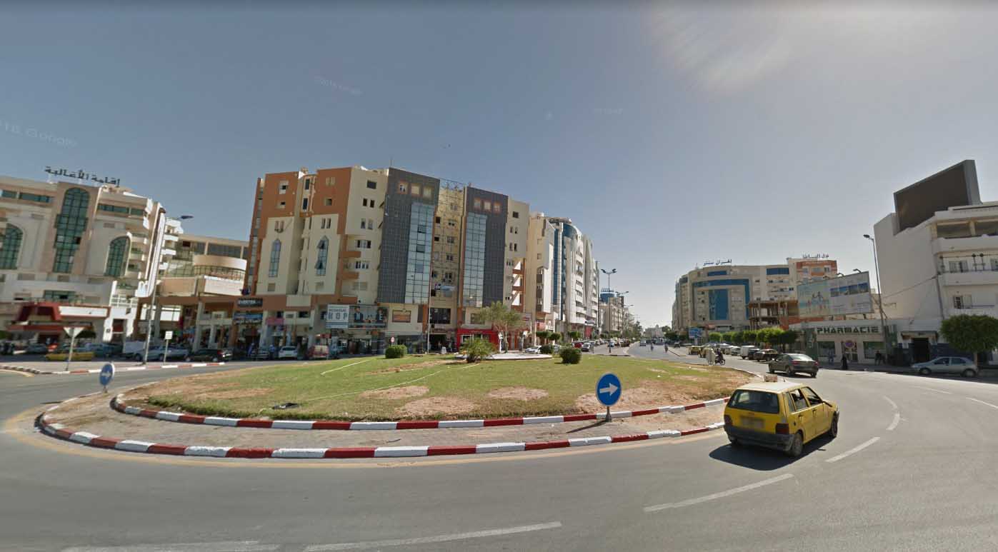 صفاقس شارع مجيدة بوليلة مفترق قرمدة الناصرية