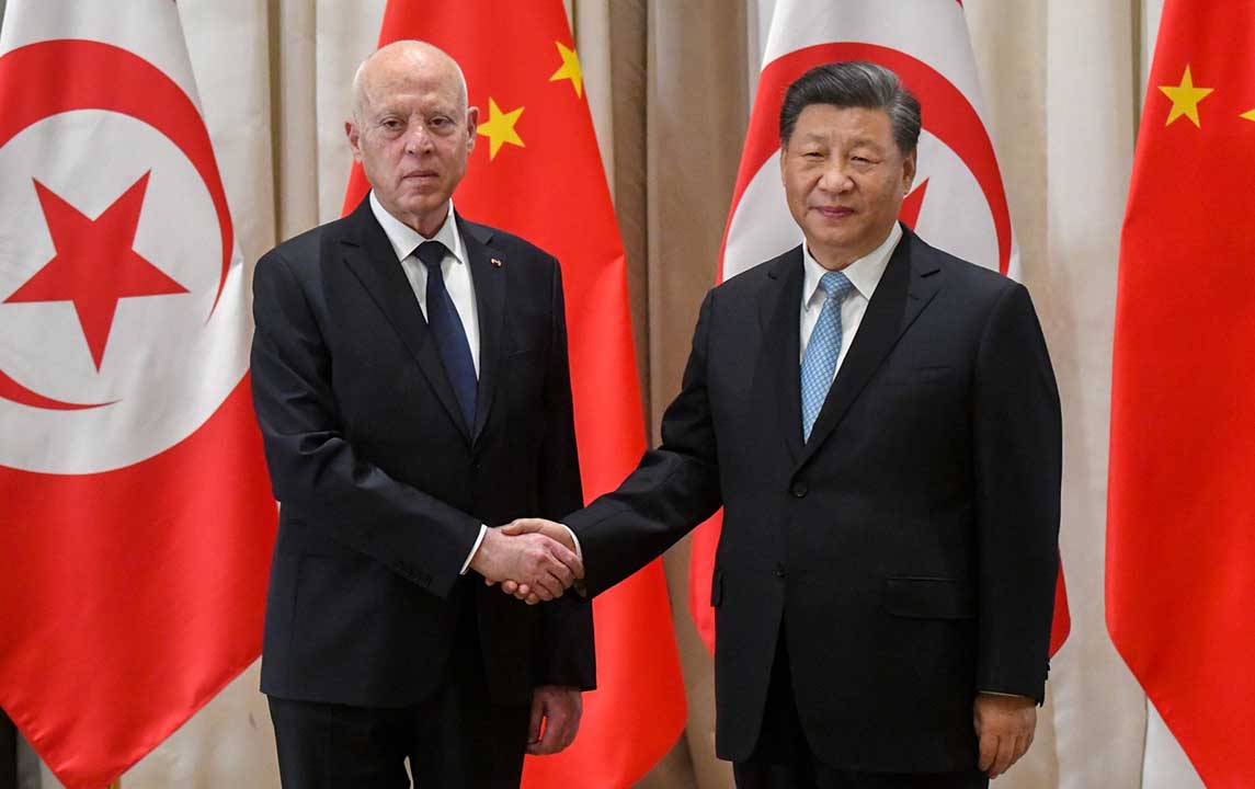 شي جينبينغ قيس سعيّد تونس الصين بيكين