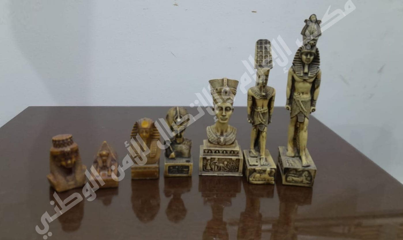 صفاقس: مداهمة منزل وحجز 7 قطع أثرية فرعونية