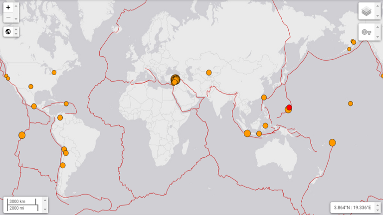 العالم يهتز.. قرابة 30 زلزال يجتاح عدة مناطق منذ ساعات الصباح الأولى
