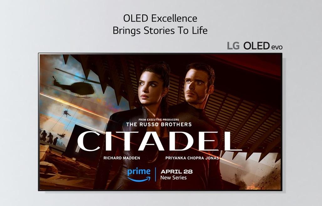 LG s’associe à Prime Video pour la nouvelle série, Citadel, disponible sur les téléviseurs intelligents LG