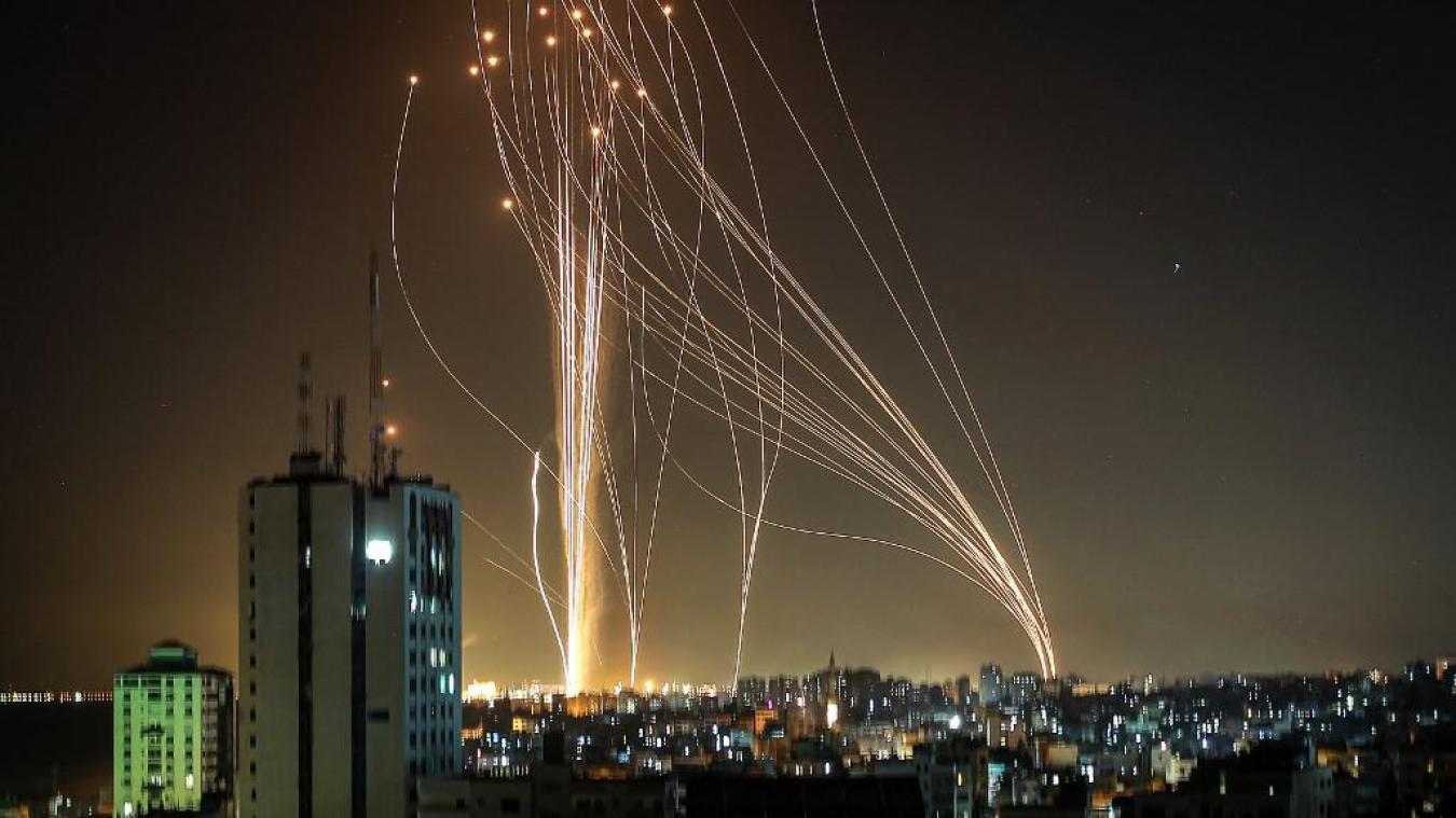 القبة الحديدية صواريخ غزة فلسطين إسرائيل