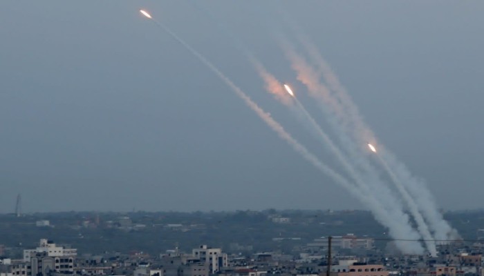 فلسطين قصف صواريخ غزة إسرائيل