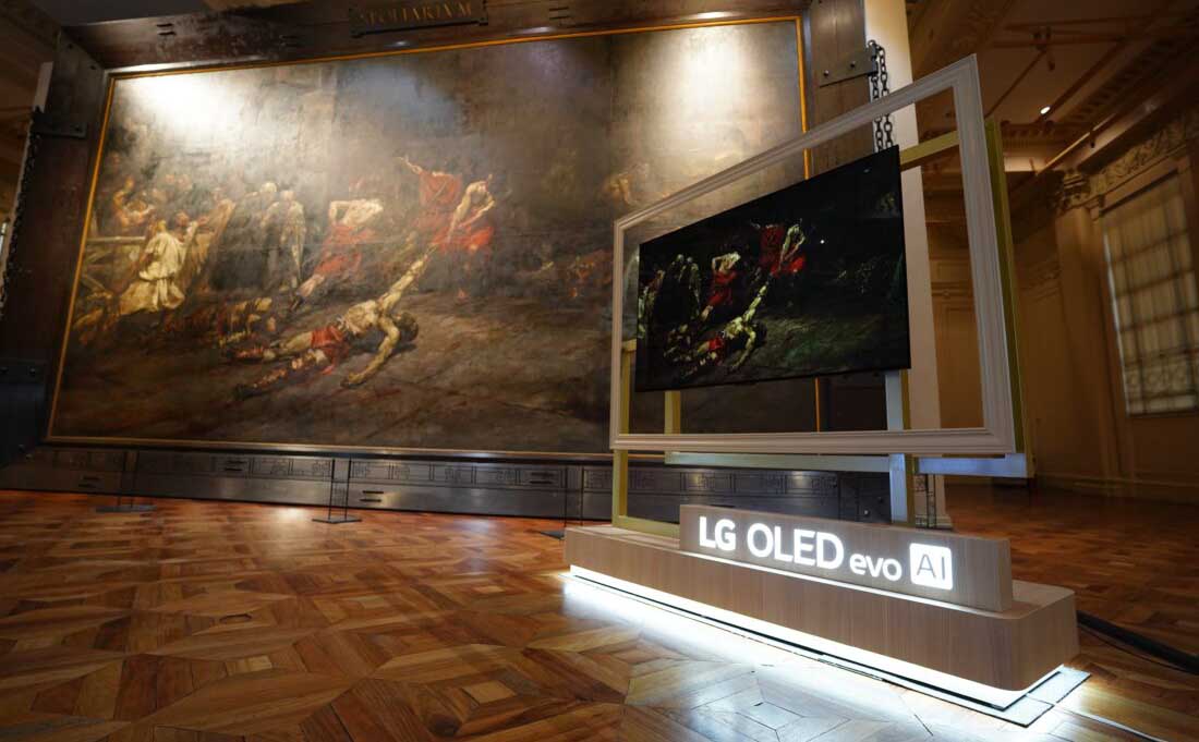 Les téléviseurs LG OLED illuminent les chefs-d'œuvre du Musée national des beaux-arts de Manille