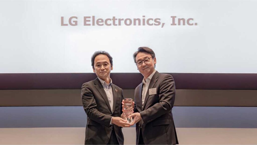 LG remporte le « Nissan Global Innovation Award 2025