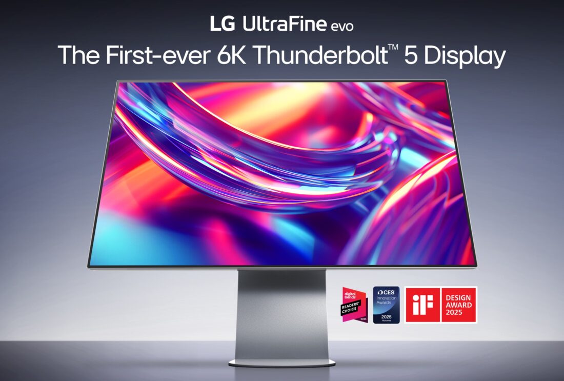 LG dévoile le premier moniteur 6K au monde doté de la connectivité Thunderbolt™ 5