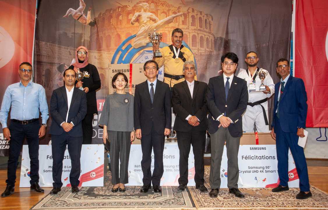 Samsung Tunisie partenaire de la 17ᵉ Coupe de l’Ambassadeur et de la 1ʳᵉ Coupe de Kukkiwon