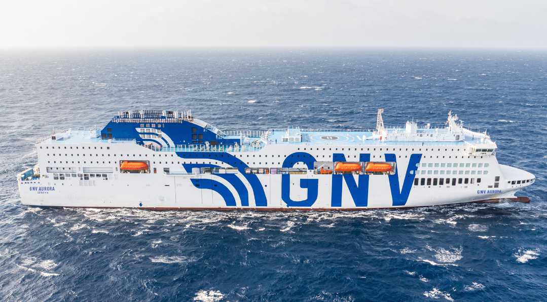 GNV PREND LIVRAISON DU GNV AURORA, LE DEUXIÈME NAVIRE DE LA COMPAGNIE ALIMENTÉ AU GNL