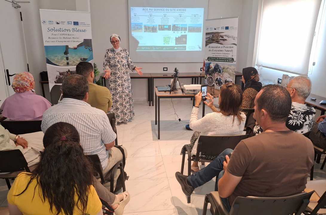 إطلاق مشروعين جديدين لتعزيز الصمود البيئي لموقع جزر الكنائس بصفاقس كمحمية طبيعية ذات خصوصية