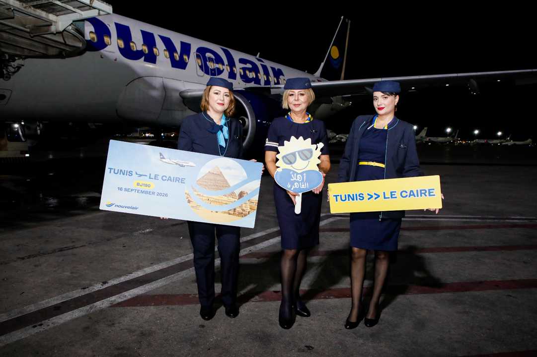 Nouvelair lance une nouvelle ligne directe reliant Tunis au Caire
